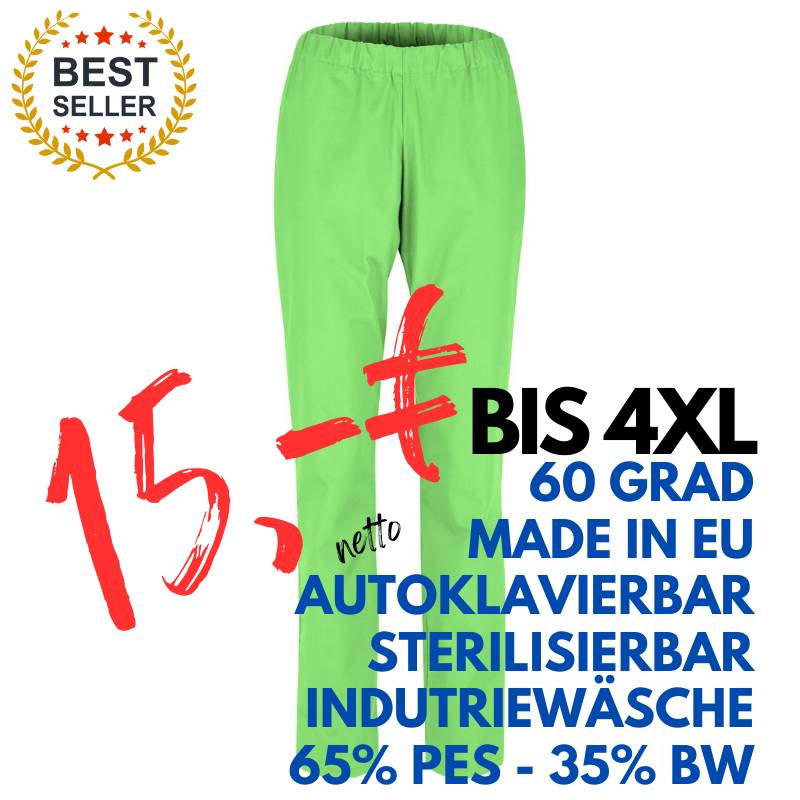 Herrenhose 2648 von MEIN-KASACK.de / Farbe: apple / 170g/m² - 65%PES - 35%BW | MEIN-KASACK.de - KASACK - KASACKS