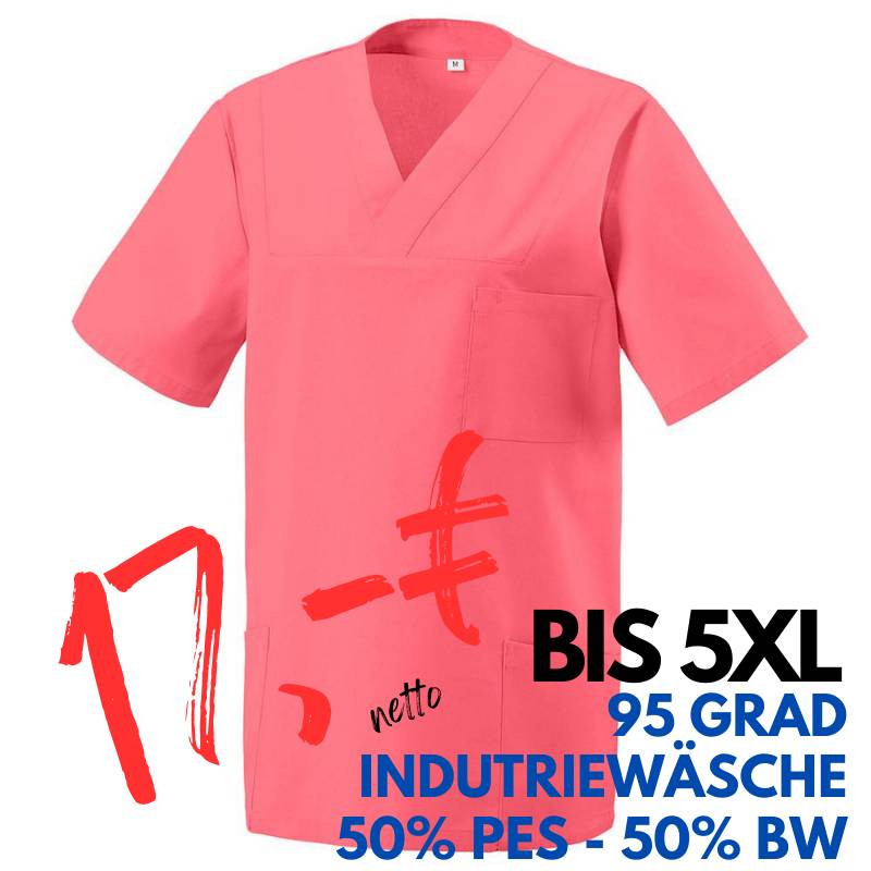 Herren -  Kasack 273 von MEIN-KASACK.de / Farbe: electric pink / 50% Baumwolle 50% Polyester 175 gr. | MEIN-KASACK.de - KASACK - KASACKS