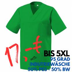 Herren -  Kasack 273 von MEIN-KASACK.de / Farbe: kelly green / 50% Baumwolle 50% Polyester 175 gr. - | MEIN-KASACK.de | 