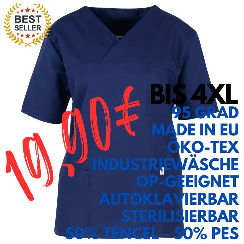 Herren-Kasack / OP - Kasack - 2700 von MEIN-KASACK.de / Farbe: marine / 50%PES - 50%Tencel - 200g/m² | MEIN-KASACK.de - KASACK - KASACKS