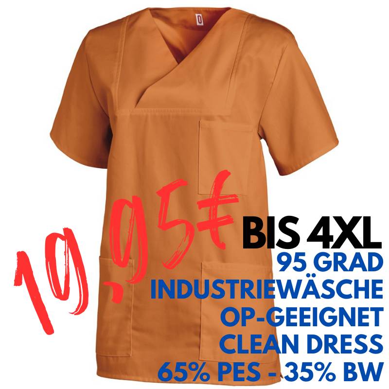 DAMEN - KASACK 769 von LEIBER / Farbe: orange / 50 % Baumwolle 50 % Polyester | MEIN-KASACK.de - KASACK - KASACKS