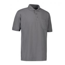 ARBEITS-POLO-SHIRT HERREN | PRO Wear 320 von ID / Farbe: grau / 50% BAUMWOLLE 50% POLYESTER - | MEIN-KASACK.de | kasack 