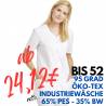 Damen -  Hosenkasack 2256 von LEIBER / Farbe: weiß / 65 % Polyester 35 % Baumwolle / 190 g/m² - | MEIN-KASACK.de | kasac