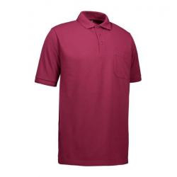 ARBEITS-POLO-SHIRT HERREN | PRO Wear 320 von ID / Farbe: bordeaux / 50% BAUMWOLLE 50% POLYESTER - | MEIN-KASACK.de | kas