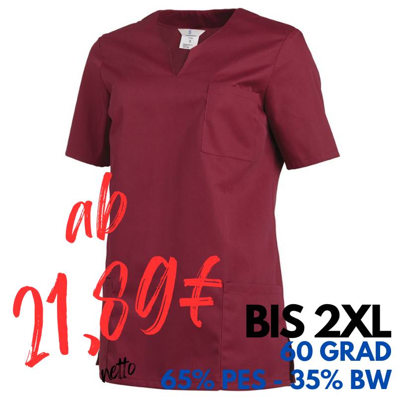 DAMEN - KASACK 1249 von LEIBER / Farbe: beere / 65 % Polyester 35 % Baumwolle | MEIN-KASACK.de - KASACK - KASACKS