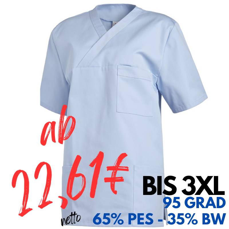 DAMEN - KASACK 2451 von LEIBER / Farbe: hellblau / 65 % Polyester 35 % Baumwolle | MEIN-KASACK.de - KASACK - KASACKS