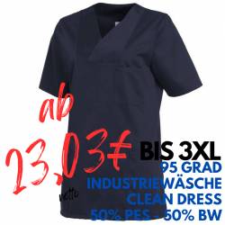 Damen -  Schlupfjacke 2732 von LEIBER / Farbe: marine / 50% Baumwolle 50% Polyester - | MEIN-KASACK.de | kasack | kasack