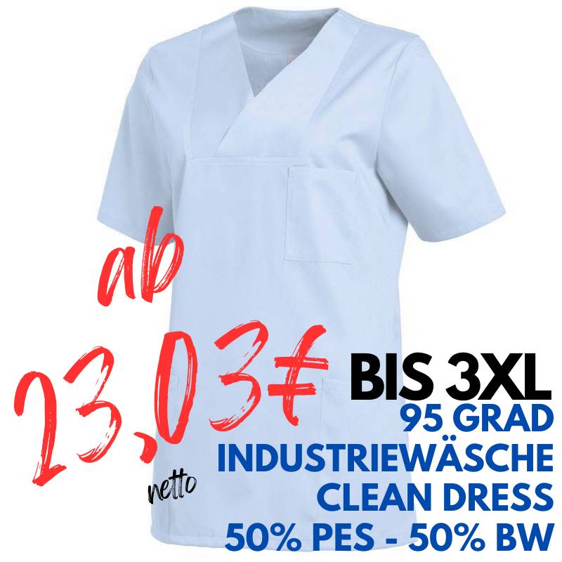 DAMEN - KASACK 2732 von LEIBER / Farbe: hellblau / 50% Baumwolle 50% Polyester | MEIN-KASACK.de - KASACK - KASACKS