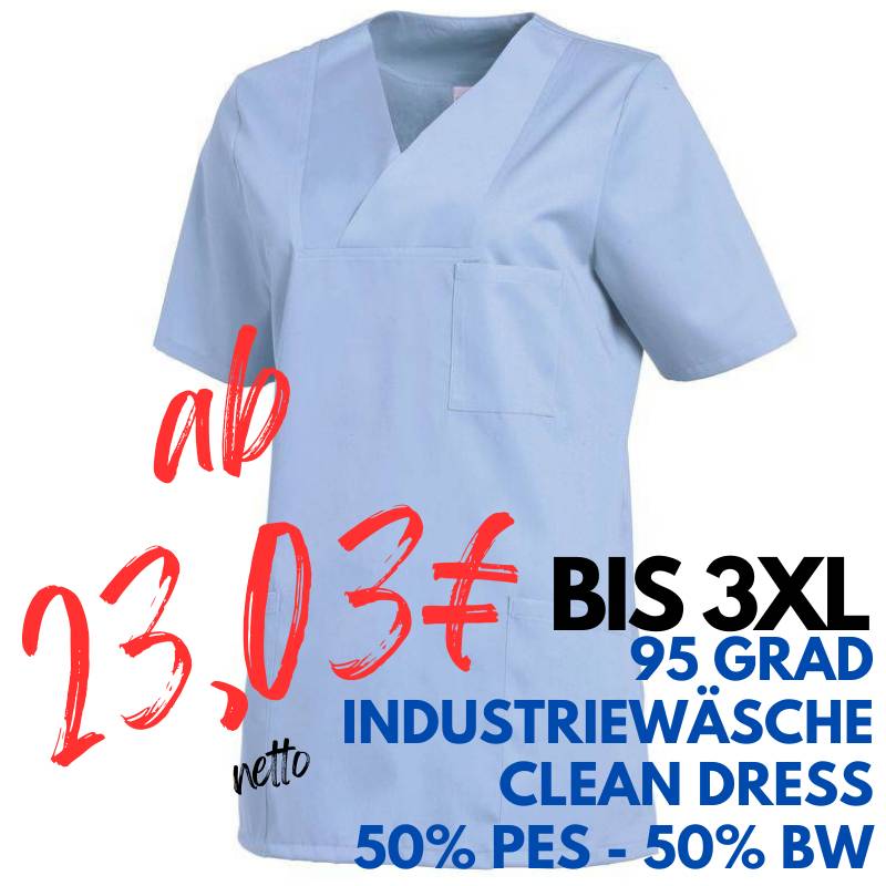 DAMEN - KASACK 2732 von LEIBER / Farbe: ozeanblau / 50% Baumwolle 50% Polyester | MEIN-KASACK.de - KASACK - KASACKS