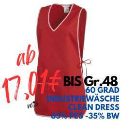 Überwurfschürze 594 von LEIBER / Farbe: rot / 65 % Polyester 35 % Baumwolle