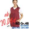 Kasack ohne Arm 553 von LEIBER / Farbe: bordeaux / 65 % Polyester 35 % Baumwolle