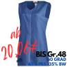 KASACK OHNE ARM 553 von LEIBER / Farbe: blau / 65 % Polyester 35 % Baumwolle