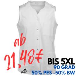 KASACK OHNE ARM 242 von EXNER / Farbe: weiß / 50% Polyester 50% Baumwolle