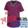 Herren-Kasack - 1344 von LEIBER / Farbe: beere/anthrazit / 50 % Polyester 50 % Baumwolle