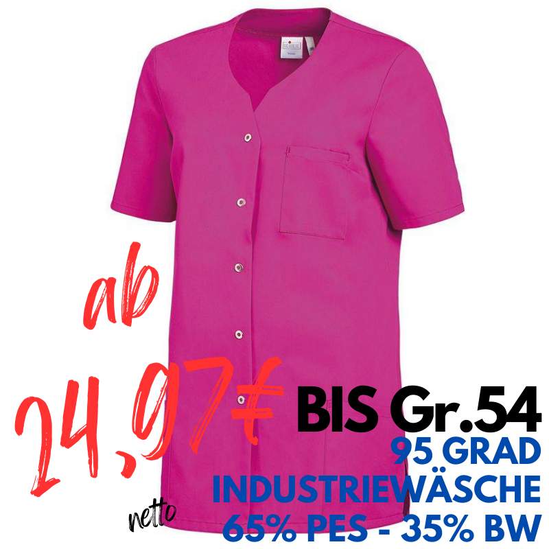 Damen -  Kasack 2549 von Leiber / Farbe: fuchsia / 65 % Polyester 35 % Baumwolle 190 g/m² | MEIN-KASACK.de - KASACK - KASACKS