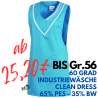 Überwurfschürze 2682 von LEIBER / Farbe: türkis-weiß / 65 % Polyester 35 % Baumwolle