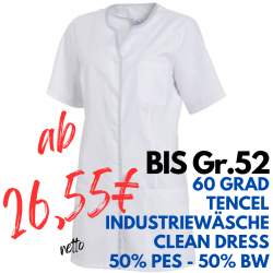 Damen - TENCEL-Kasack 1337 von LEIBER / Farbe: weiß / 50% Baumwolle, 50% Polyester