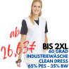 KASACK OHNE ARM 515 von LEIBER / Farbe: weiß / 65 % Polyester 35 % Baumwolle