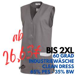 Kasack ohne Arm 515 von LEIBER / Farbe: grau / 65 % Polyester 35 % Baumwolle