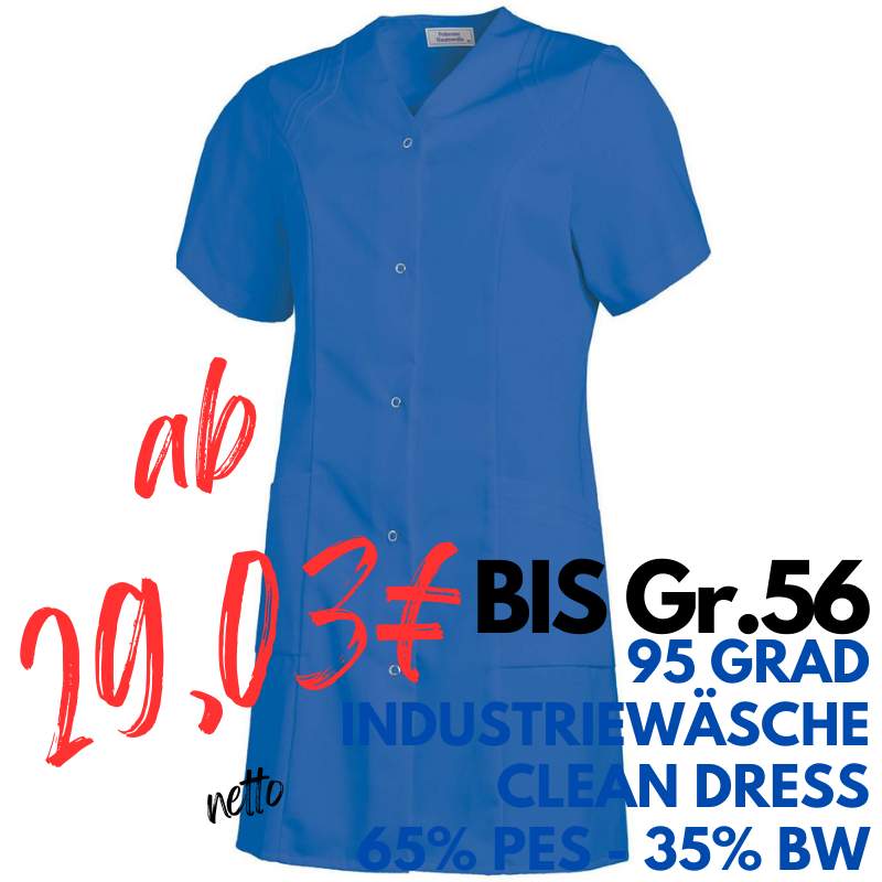 Damen -  Kasack 459 von LEIBER / Farbe: königsblau / 65 % Polyester 35 % Baumwolle | MEIN-KASACK.de - KASACK - KASACKS