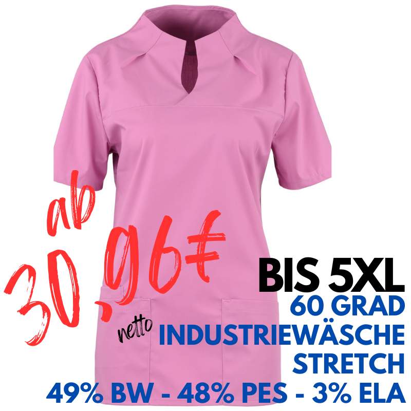 DAMEN - STRETCH - KASACK 2369 von MEIN-KASACK.de / Farbe: lila (lagune) / 49% Baumwolle 48% Polyester 3% Elastolefin | MEIN-KASACK.de - KASACK - KASACKS