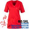 DAMEN - KASACK 941 von BEB / Farbe: rot / 50% Baumwolle 50% Polyester