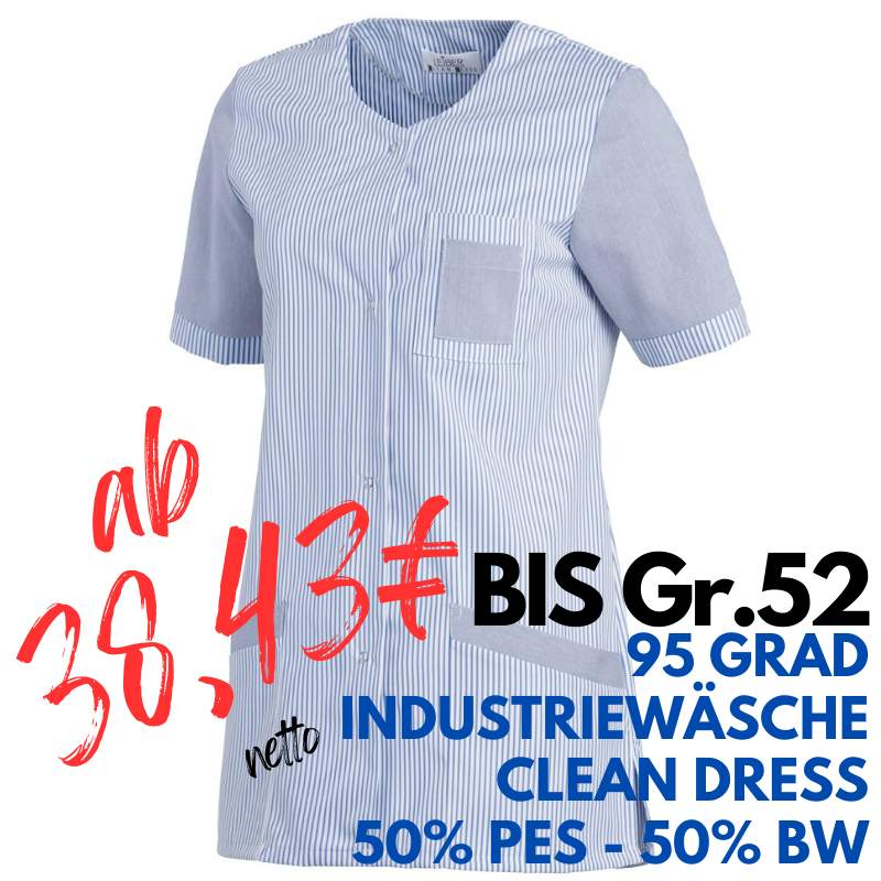 DAMEN - KASACK 705 von LEIBER / Farbe: hellblau / 65 % Polyester 35 % Baumwolle | MEIN-KASACK.de - KASACK - KASACKS