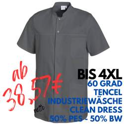 HERREN - KASACK 1346 von LEIBER / Farbe: anthrazit / 50 % Polyester 50 % Baumwolle