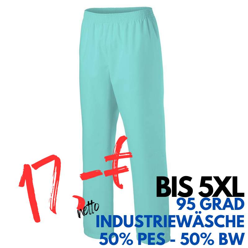 DAMEN ARBEITSHOSE MEDIZIN | 330 von MEIN-KASACK.de / Farbe: mint / 50% Baumwolle, 50% Polyester, 175 g | MEIN-KASACK.de - KASACK - KASACKS