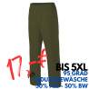 Damen - Schlupfhose 330 von MEIN-KASACK.de / Farbe: olive / 50% Baumwolle, 50% Polyester, 175 g