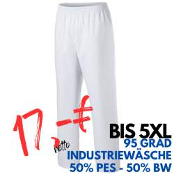 HERREN ARBEITSHOSE MEDIZIN | 330 von MEIN-KASACK.de / Farbe: weiß / 50% Baumwolle, 50% Polyester, 175 g