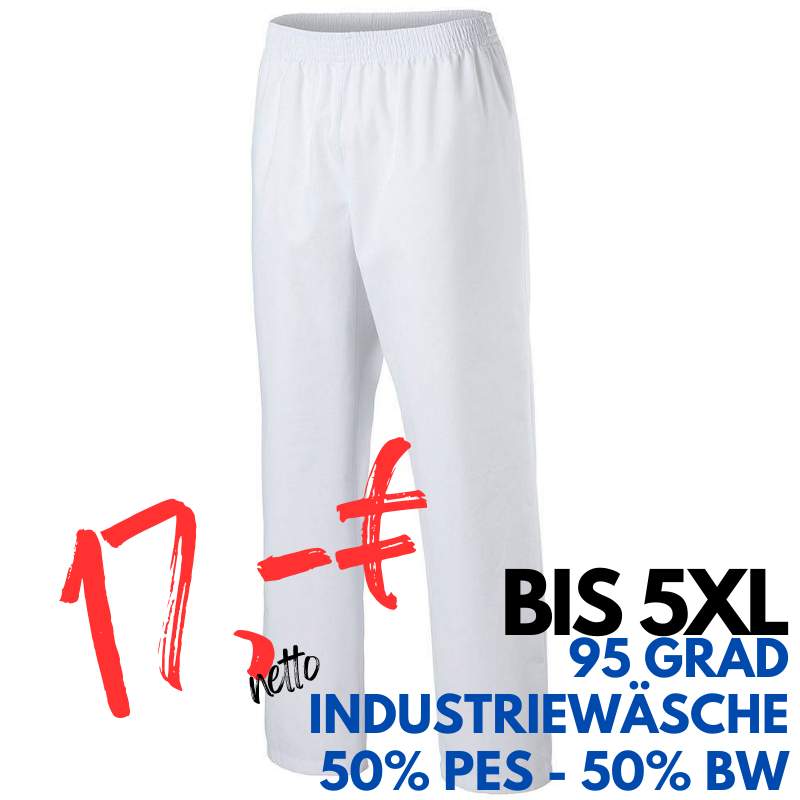 HERREN ARBEITSHOSE MEDIZIN | 330 von MEIN-KASACK.de / Farbe: weiß / 50% Baumwolle, 50% Polyester, 175 g | MEIN-KASACK.de - KASACK - KASACKS