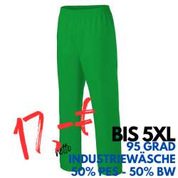 HERREN ARBEITSHOSE MEDIZIN | 330 von MEIN-KASACK.de / Farbe: kelly green / 50% Baumwolle, 50% Polyester, 175 g