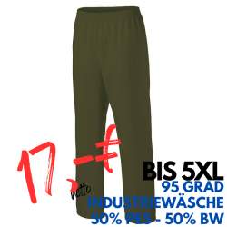 HERREN ARBEITSHOSE MEDIZIN | 330 von MEIN-KASACK.de / Farbe: olive / 50% Baumwolle, 50% Polyester, 175 g