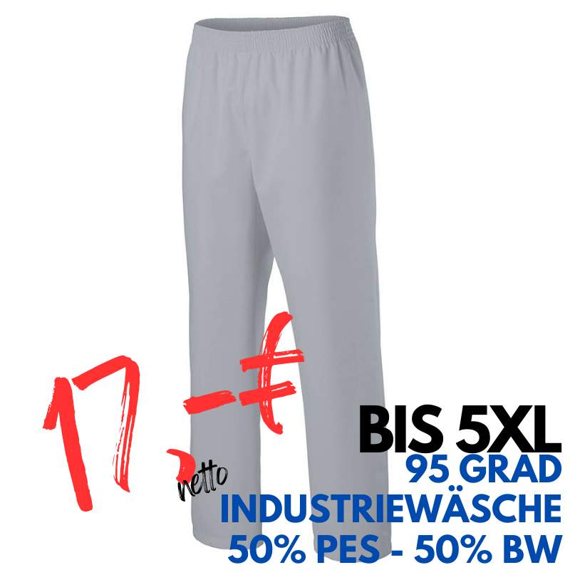 HERREN ARBEITSHOSE MEDIZIN | 330 von MEIN-KASACK.de / Farbe: silbergrau / 50% Baumwolle, 50% Polyester, 175 g | MEIN-KASACK.de - KASACK - KASACKS