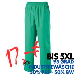 HERREN ARBEITSHOSE MEDIZIN | 330 von MEIN-KASACK.de / Farbe: light green / 50% Baumwolle, 50% Polyester, 175 g