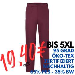 Damenhose - ESSENTIAL HM 14 von KARLOWSKY / Farbe: aubergine / 65% Polyester 35% Baumwolle 150g