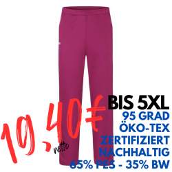 DAMEN ARBEITSHOSE MEDIZIN | ESSENTIAL HM 14 von KARLOWSKY / Farbe: fuchsia / 65% Polyester 35% Baumwolle 150g