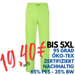 Damenhose - ESSENTIAL HM 14 von KARLOWSKY / Farbe: kiwi / 65% Polyester 35% Baumwolle 150g