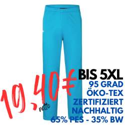 Damenhose - ESSENTIAL HM 14 von KARLOWSKY / Farbe: pazifikblau / 65% Polyester 35% Baumwolle 150g