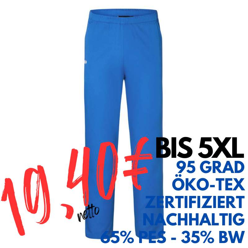 HERREN ARBEITSHOSE MEDIZIN | ESSENTIAL HM 14 von KARLOWSKY / Farbe: königsblau / 65% Polyester 35% Baumwolle 150g | MEIN-KASACK.de - KASACK - KASACKS