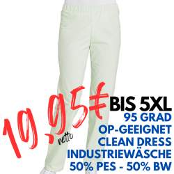 HERREN ARBEITSHOSE MEDIZIN | OP-Hose 780 von LEIBER / Farbe: mint / 50 % Baumwolle 50 % Polyester