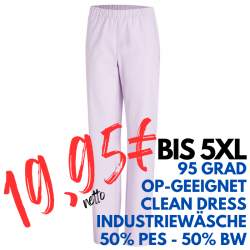 OP-HOSE 780 von LEIBER / Farbe: flieder / 50 % Baumwolle 50 % Polyester