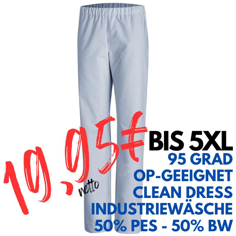 OP-HOSE 780 von LEIBER / Farbe: hellblau / 50 % Baumwolle 50 % Polyester | MEIN-KASACK.de - KASACK - KASACKS