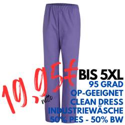 OP-HOSE 780 von LEIBER / Farbe: lila / 50 % Baumwolle 50 % Polyester