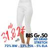 Damenhose 7870 von LEIBER / Farbe: weiß / 72% Baumwolle 23% Polyamid 5% Elastolefin