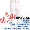 Herrenhose - STRETCH - 6790 von LEIBER / Farbe: weiß / 48 % Baumwolle 48 % Polyester 4 % Elastolefin