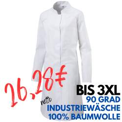 DAMEN - ARZTKITTEL - LABORKITTEL 290 von EXNER / Farbe: weiß / 100% Baumwolle 230g