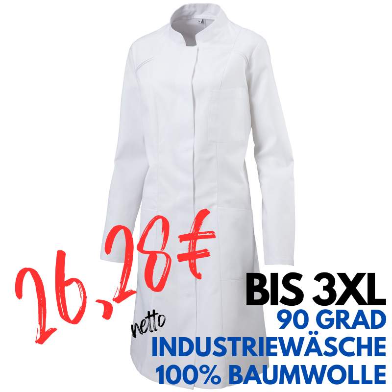 DAMEN - ARZTKITTEL - LABORKITTEL 290 von EXNER / Farbe: weiß / 100% Baumwolle 230g | MEIN-KASACK.de - KASACK - KASACKS