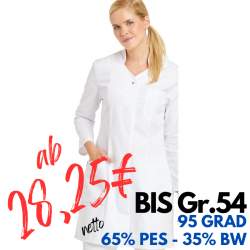 DAMEN - ARZTKITTEL - LABORKITTEL 2513 von LEIBER / Farbe: weiß / 65 % Polyester 35 % Baumwolle